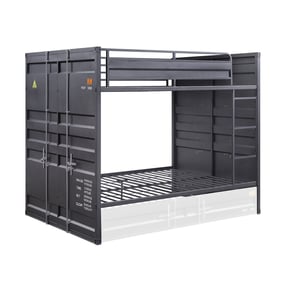 Acme Furniture Cargo Gunmetal Full Over Full Bunk Bed