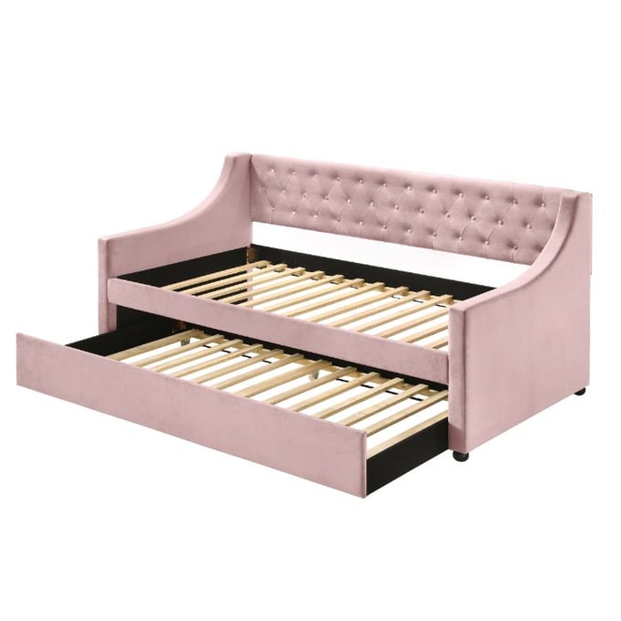 Acme Furniture Lianna Pink Twin Trundle Daybed ACM-39380