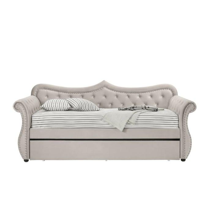 Acme Furniture Adkins Beige Daybed and Trundle ACM-39430