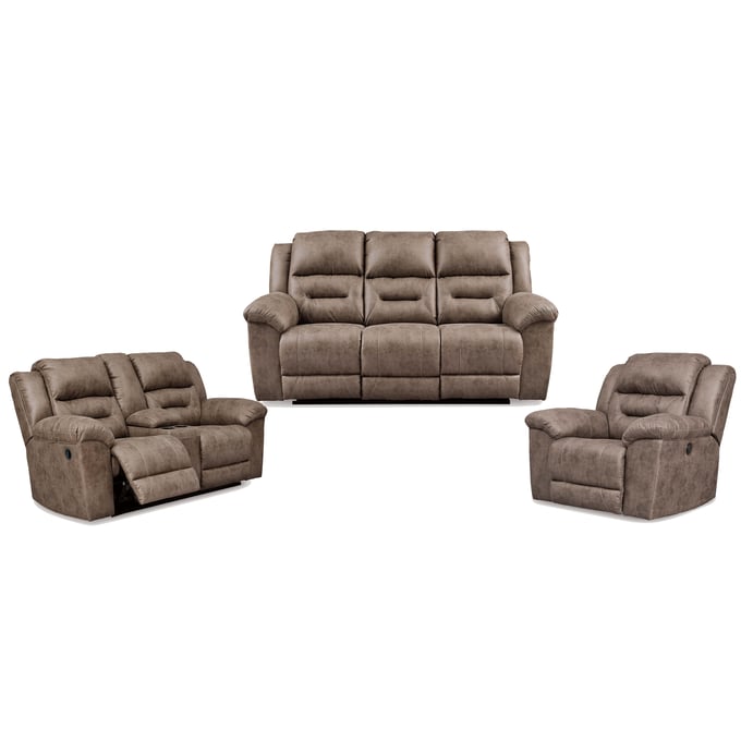 Ashley Furniture Stoneland Fossil 3pc Living Room Set 39905-LR-S2