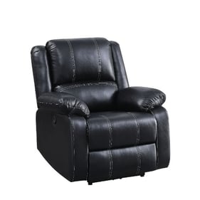 Acme Furniture Zuriel Black Power Recliner with USB