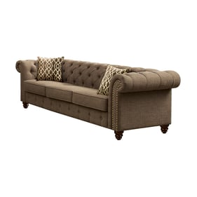 Acme Furniture Aurelia Brown Sofa