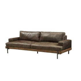 Acme Furniture Silchester Distress Chocolate Oak Sofa