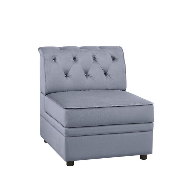 Acme Furniture Bois II Gray Modular Armless Chair ACM-53305