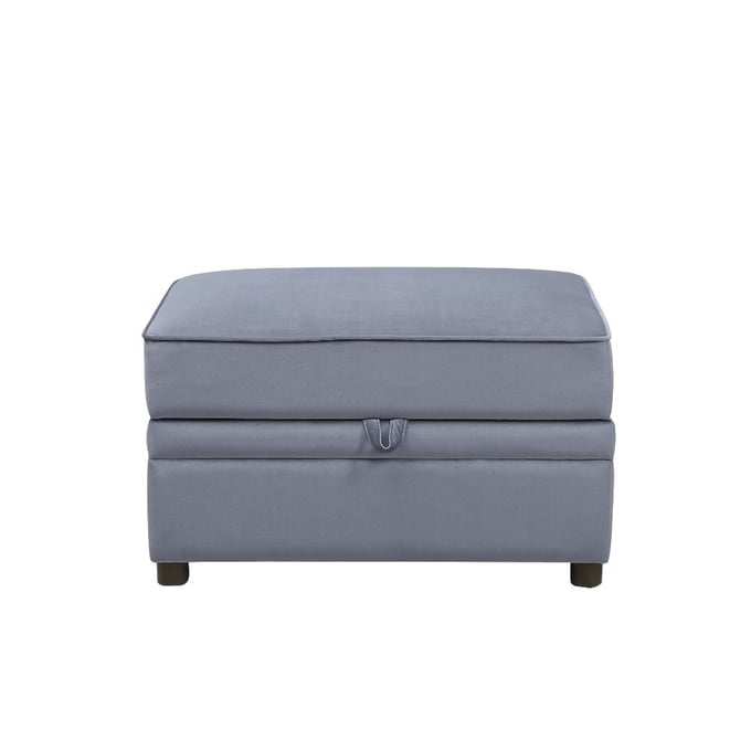 Acme Furniture Bois II Gray Storage Ottoman ACM-53307