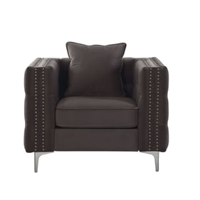 Acme Furniture Gillian II Dark Gray One Pillow Chair