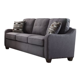 Acme Furniture Cleavon II Gray Two Pillows Sofa