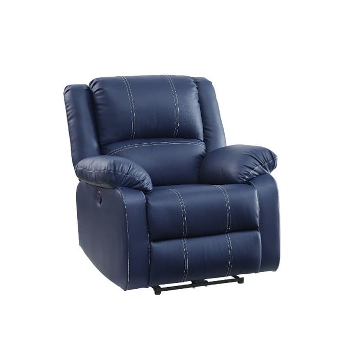 Acme Furniture Zuriel Blue Power Recliner ACM-54617