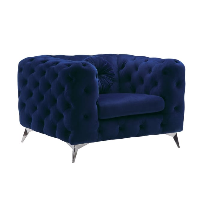 Acme Furniture Atronia Blue Chair ACM-54902