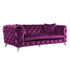 Acme Furniture Atronia Purple Sofa