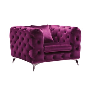 Acme Furniture Atronia Purple Chair