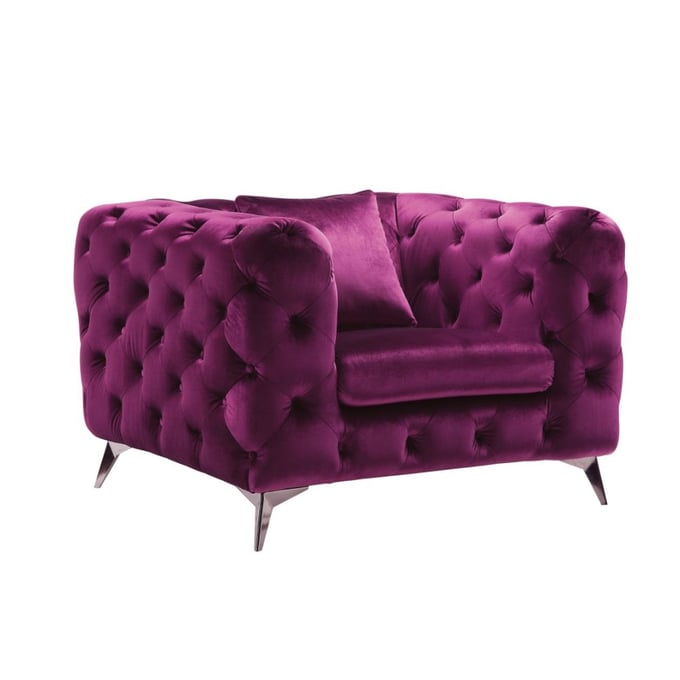 Acme Furniture Atronia Purple Chair ACM-54907