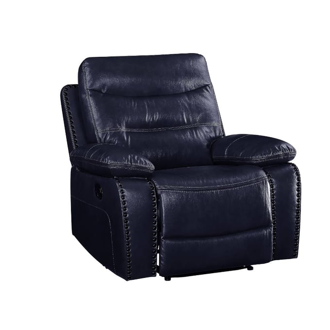 Acme Furniture Aashi Navy Recliner ACM-55372