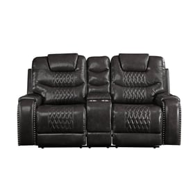 Acme Furniture Braylon Magnetite Motion Console Loveseat