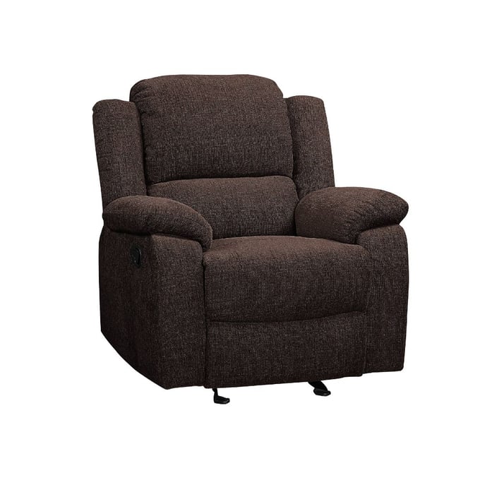 Acme Furniture Madden Brown Motion Glider Recliner ACM-55447