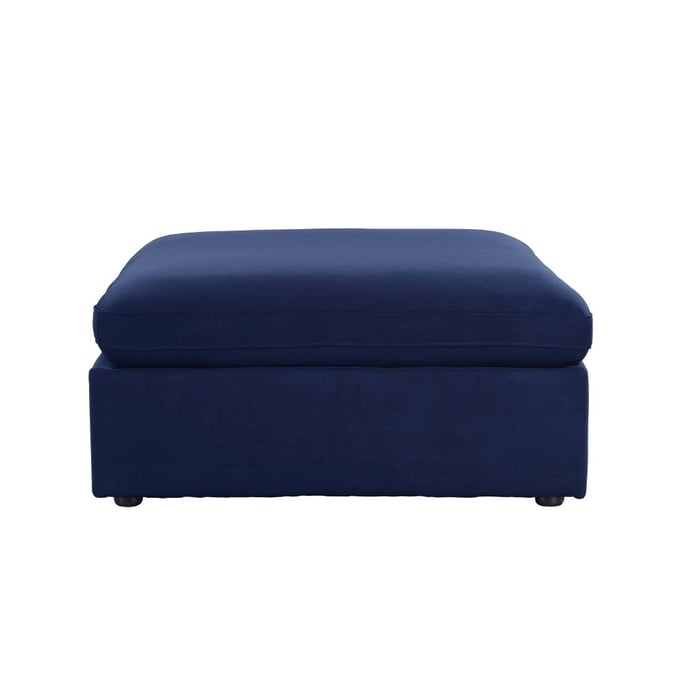 Acme Furniture Crosby Blue Ottoman ACM-56037