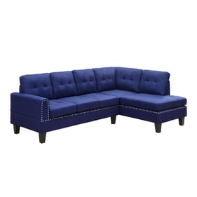 Acme Furniture Jeimmur Blue Sectional Sofa