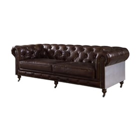 Acme Furniture Aberdeen Vintage Brown Sofa