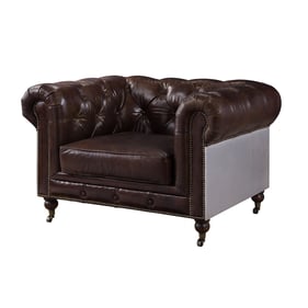 Acme Furniture Aberdeen Vintage Brown Chair