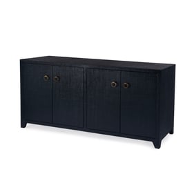 Butler Specialty Bar Harbor Navy Blue Raffia 70 Inch Sideboard