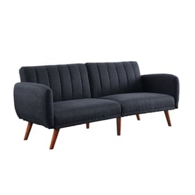 Acme Furniture Bernstein Gray Walnut Adjustable Sofa