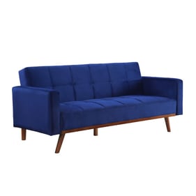 Acme Furniture Tanitha Blue Natural Adjustable Sofa