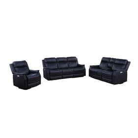 Steve Silver Valencia Ocean Blue 3pc Power Living Room Set