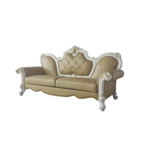 Acme Furniture Picardy Butterscotch Antique Pearl Sofa