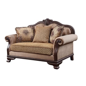 Acme Furniture Chateau De Ville Espresso Three Pillows Loveseat