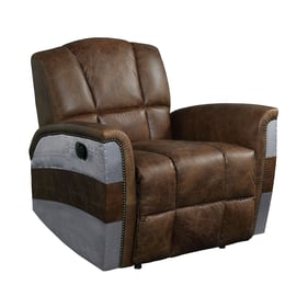 Acme Furniture Brancaster Retro Brown Power Recliner