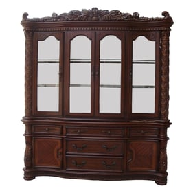 Acme Furniture Vendome Cherry Hutch and Buffet