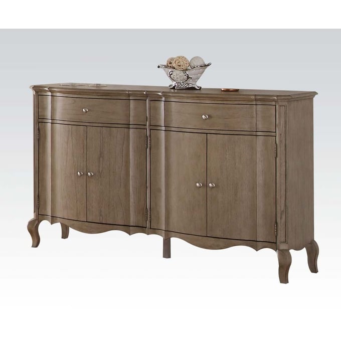 Acme Furniture Chelmsford Antique Taupe Server ACM-66056