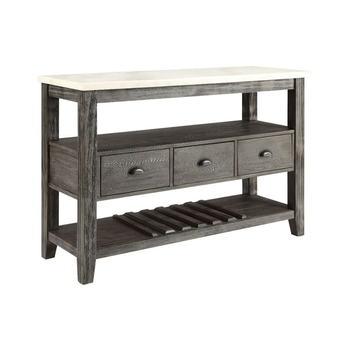 Acme Furniture Merel White Gray Oak Server ACM-70169