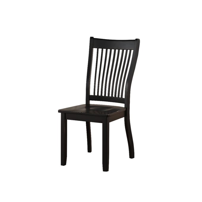 2 Acme Furniture Renske Black Side Chairs ACM-71852