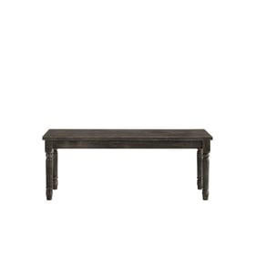 Acme Furniture Claudia II Weathered Gray Bench