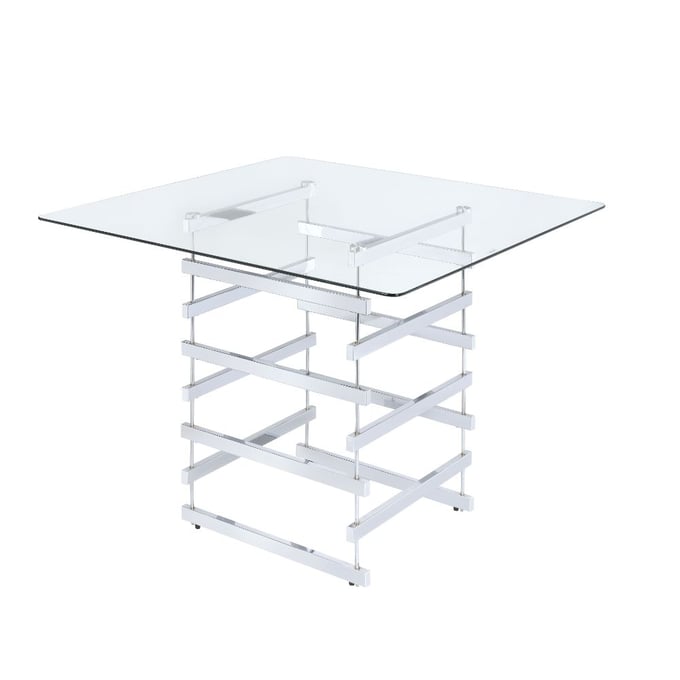 Acme Furniture Nadie Clear Counter Height Table ACM-72590