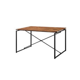 Acme Furniture Jurgen Oak Black Dining Table