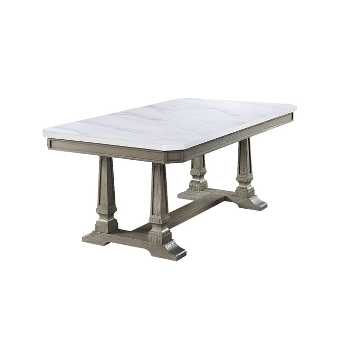 Acme Furniture Zumala Weathered Oak Dining Table ACM-73260