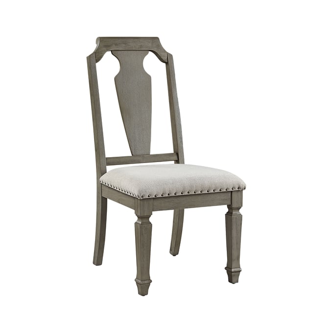 2 Acme Furniture Zumala Beige Weathered Oak Side Chairs ACM-73262