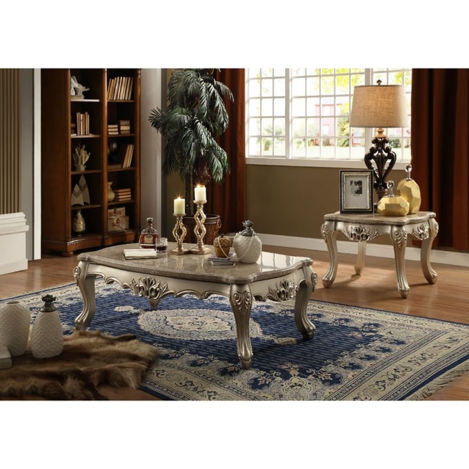 Acme Furniture Ranita Champagne 3pc Coffee Table Set ACM-8104-OCT-S1