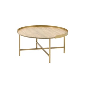 Acme Furniture Mithea Oak Gold Coffee Table