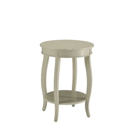 Acme Furniture Aberta Antique White Accent Table