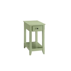 Acme Furniture Bertie Light Green Rectangular Accent Table