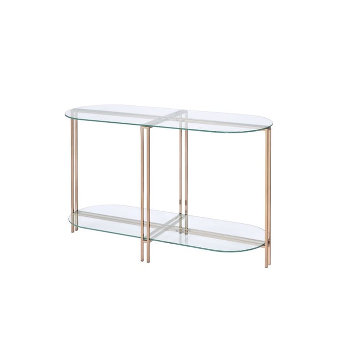 Acme Furniture Veises Champagne Sofa Table ACM-82999