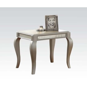 Acme Furniture Francesca Champagne End Table