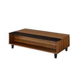 Acme Furniture Avala Walnut Black Lift Top Coffee Table