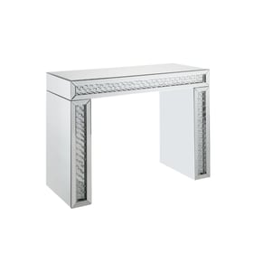 Acme Furniture Nysa Mirrored Vanity Desk