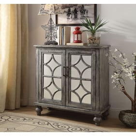 Acme Furniture Velika Weathered Gray Console Table