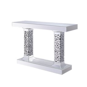 Acme Furniture Kachina Mirrored Gems Console Table