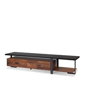 Acme Furniture Elling Walnut Black TV Stand